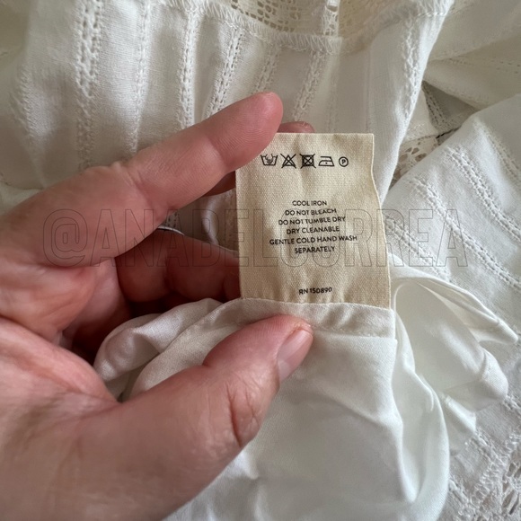 NWT Spell Tuula Senorita Gown in Cream, Large - Picture 6 of 6